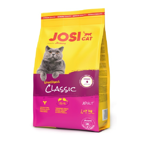 JosiCat Sterilised Classic для стерилизованных кошек 1,9кг