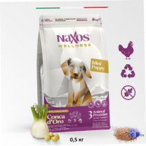 NAXOS Wellness Mini Puppy (Курица, Индейка, Утка) 0,5кг