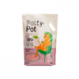 Potty-Pot Супер лайт Наполнитель ТОФУ (Детская пудра) 6л