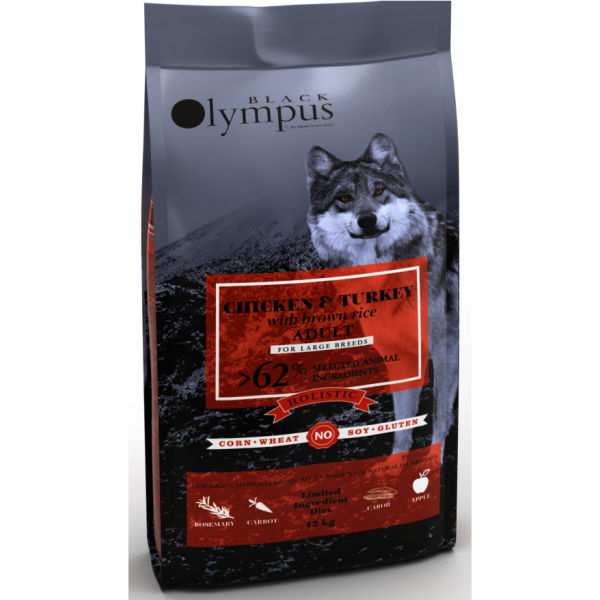 Black Olympus  Adult Maxi (Курица и Индейка) 12кг