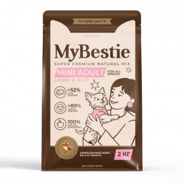 MyBestie Mini Adult Lamb and Rice (Ягненок с Рисом) 2кг
