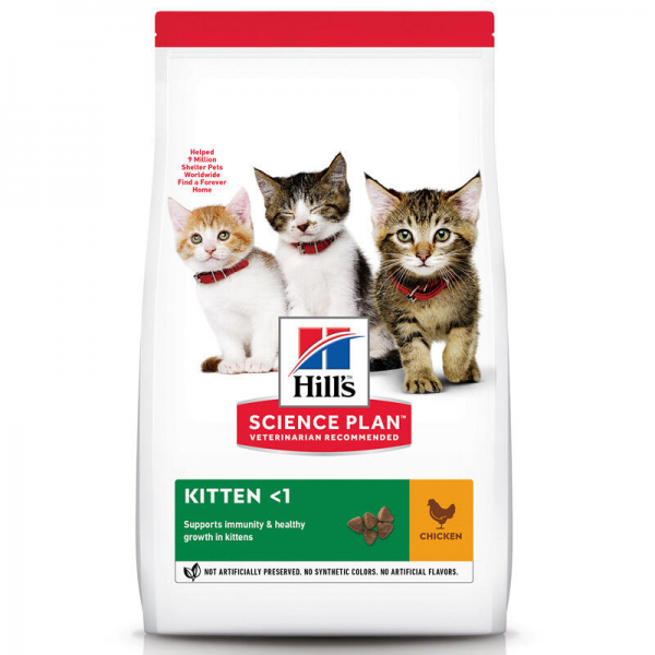 Hill's SP Kitten для Котят (Курица) 3кг