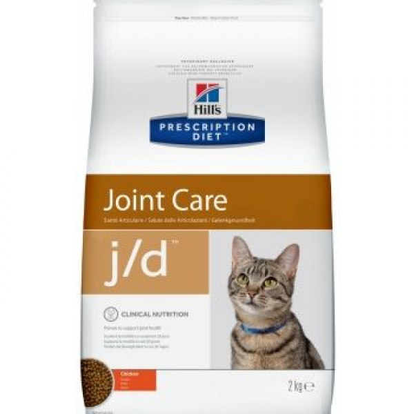 Hill's PD j/d Joint Care для Кошек (Курица) 2кг