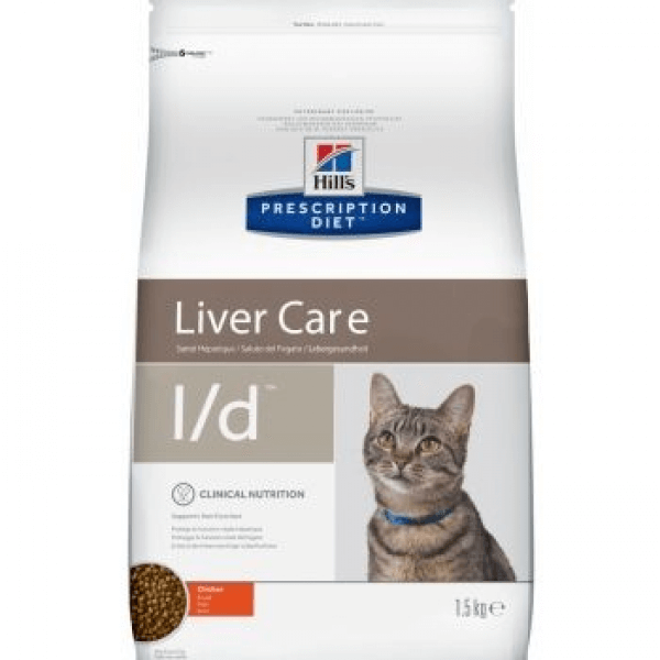 Hill's PD l/d Liver Care для кошек (Курица) 1,5кг