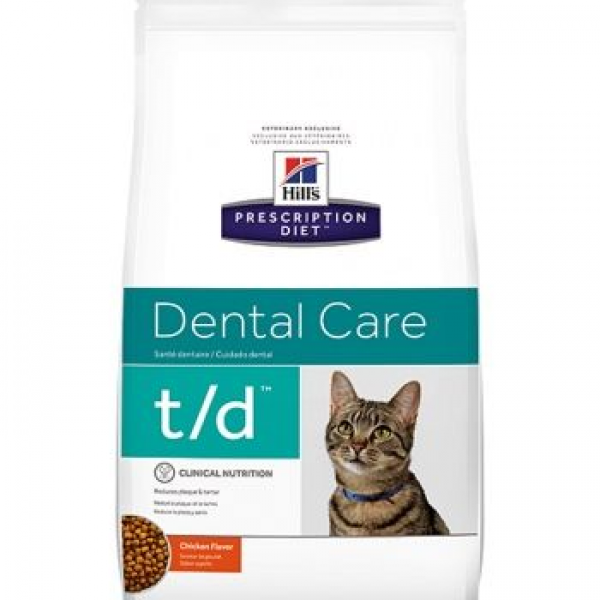 Hill's PD t/d Dental Care для кошек (Курица) 1,5кг