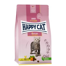 Happy Cat Junior Land-Geflügel для Котят (Курица)