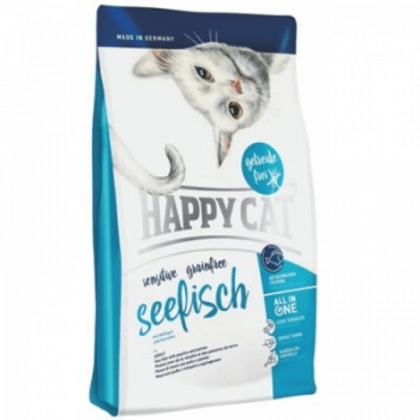 Happy Cat Sensitive Grainfree Беззерновой (Рыба) 4кг