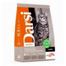 Darsi Sensitive для взрослых кошек (Индейка) 10кг