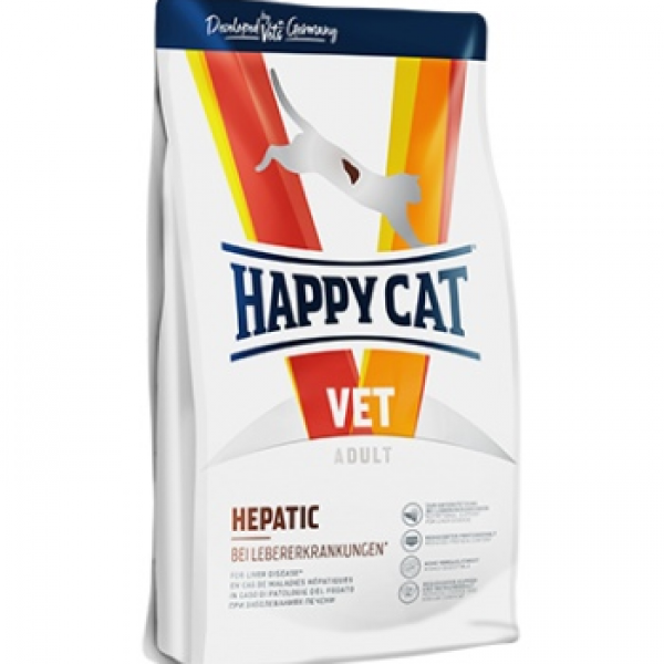 Happy Cat VET Diet Hepatic Поддержка функции печени 1кг