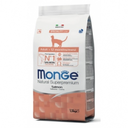 Monge Monoprotein Adult для Взрослых Кошек (Лосось)