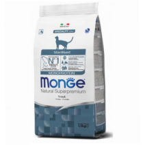 Monge Monoprotein Sterilized стерилизованных (Форель) 1,5кг