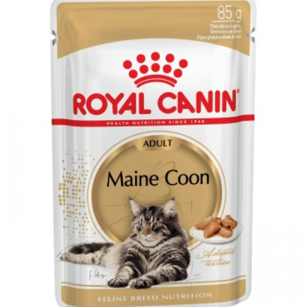 Royal Canin Maine Coon Adult (в соусе) для Мейн-Кун 85г