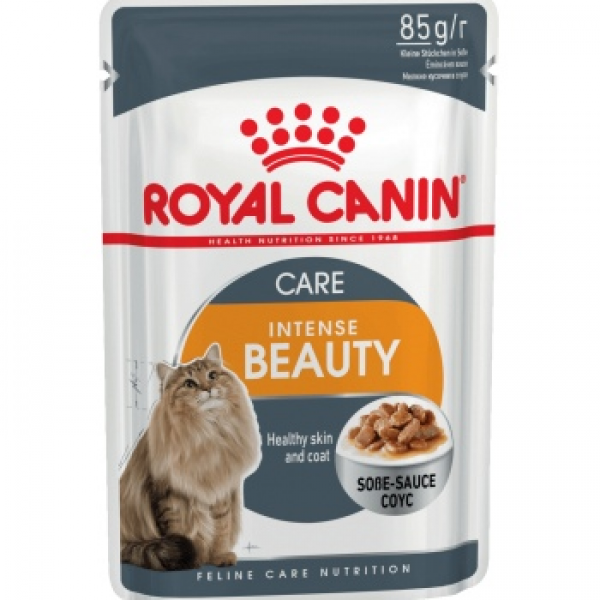 Royal Canin Intense Beauty (в соусе) красоты шерсти 85г