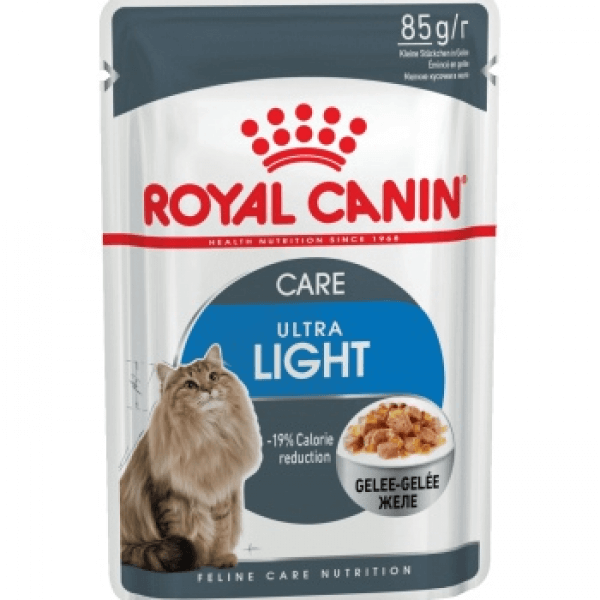 Royal Canin Ultra Light (в желе) контроль веса 12шт*85гр