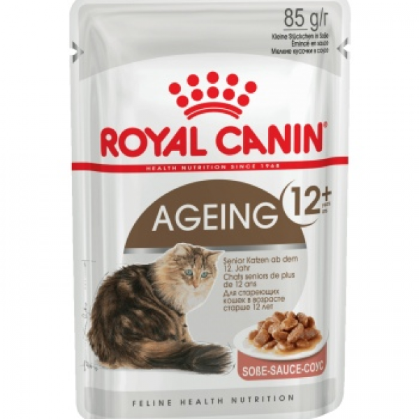 Royal Canin Ageing +12 (в соусе) старше 12 лет 12шт*85гр