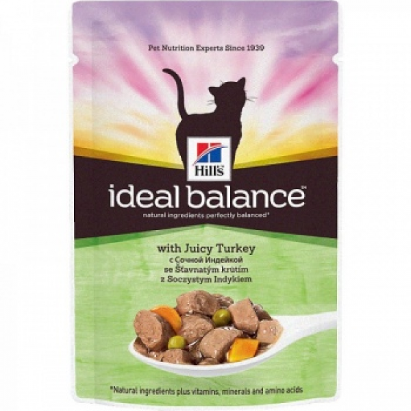 Hill's Ideal Balance Juicy Turkey (Сочная Индейка) 85г