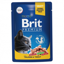 Brit Premium Salmon and Trout (Лосось с Форелью) 85г