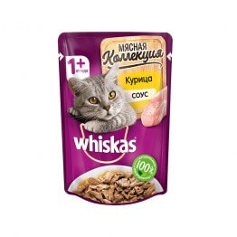 Whiskas Мясная Коллекция (Курица в соусе)