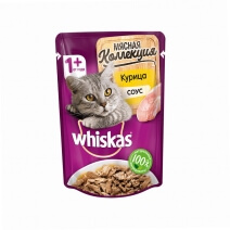 Whiskas Мясная Коллекция (Курица в соусе) 75гр