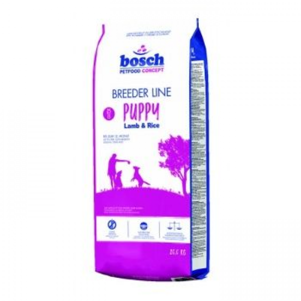 Bosch Breeder Puppy (Ягненок, рис) Акция 20кг + 20кг